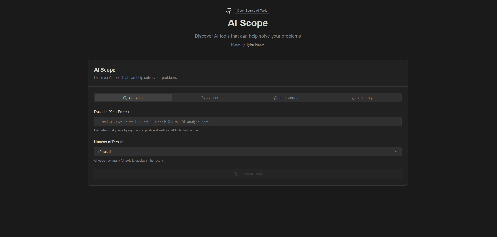 AI Scope